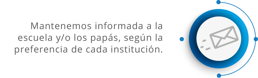 mantener informados